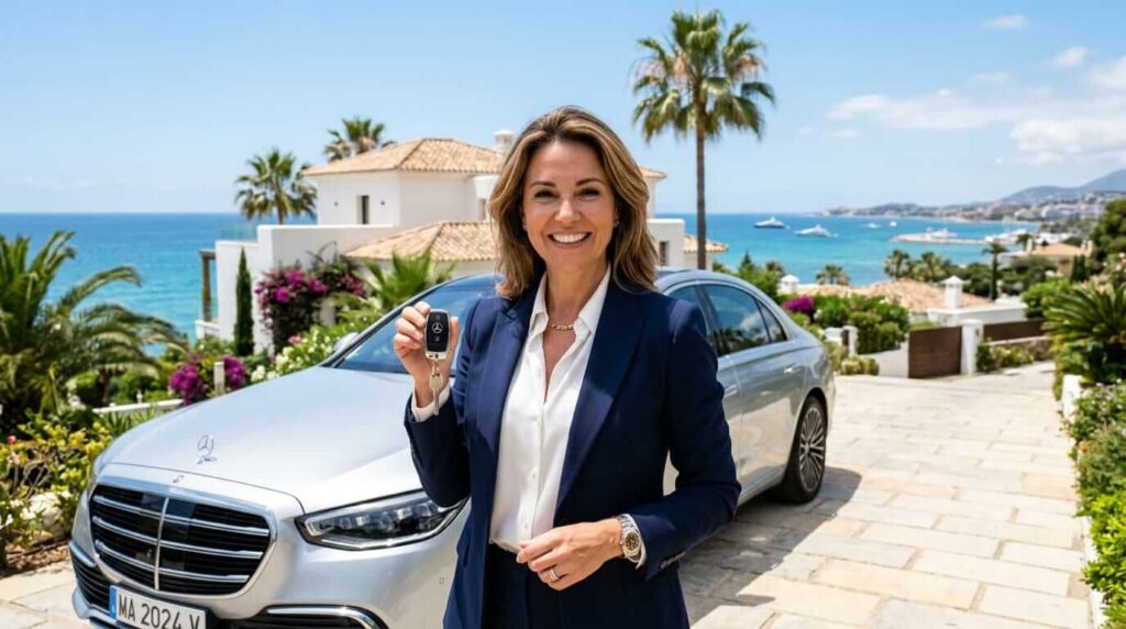 autoguard-spain-franchise-business-owner-costa-del-sol.jpg Alt Text: Successful AutoGuard Spain franchise owner holding car keys on the Costa del Sol